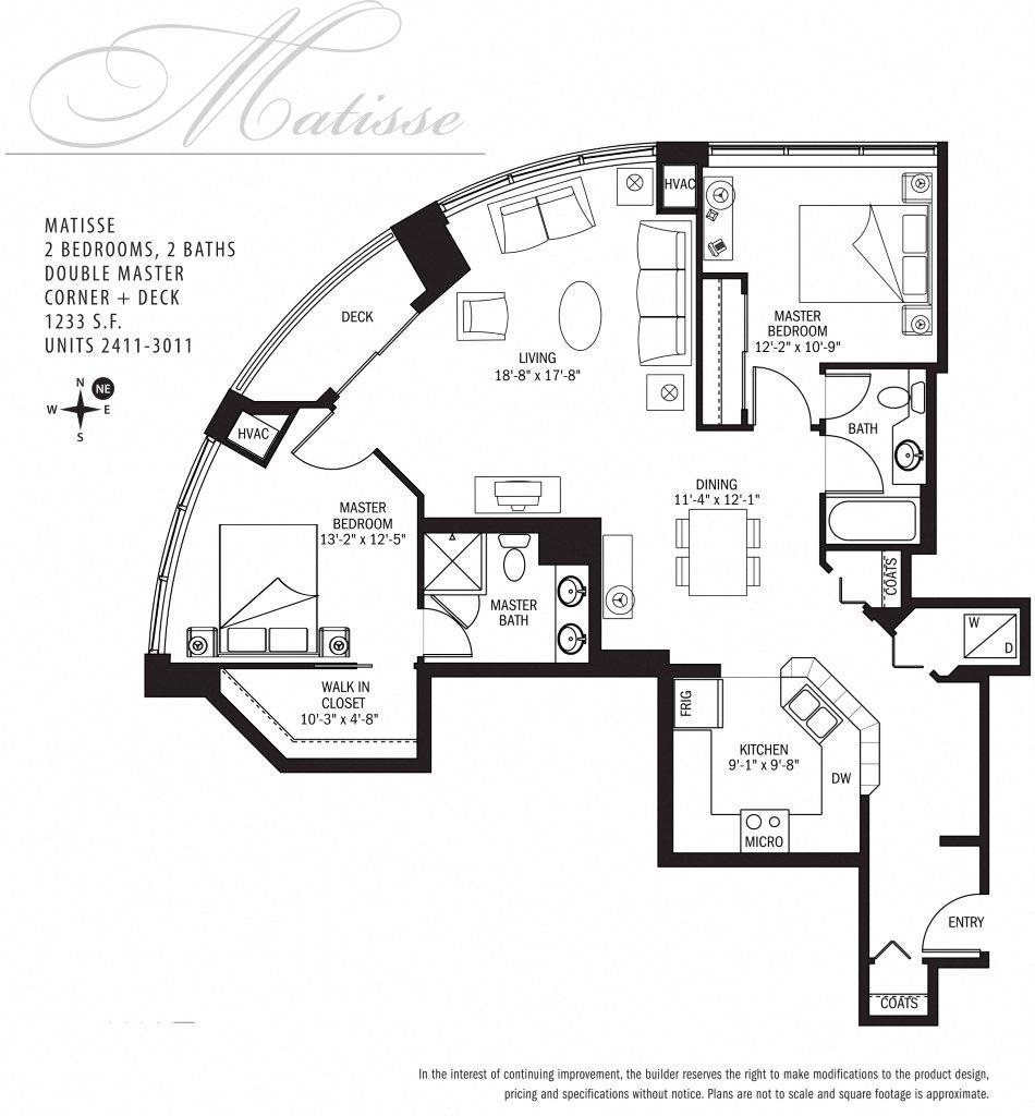Met Tower Apartments Matisse Floor Plans Met Tower Apartments Matisse Floor Plans